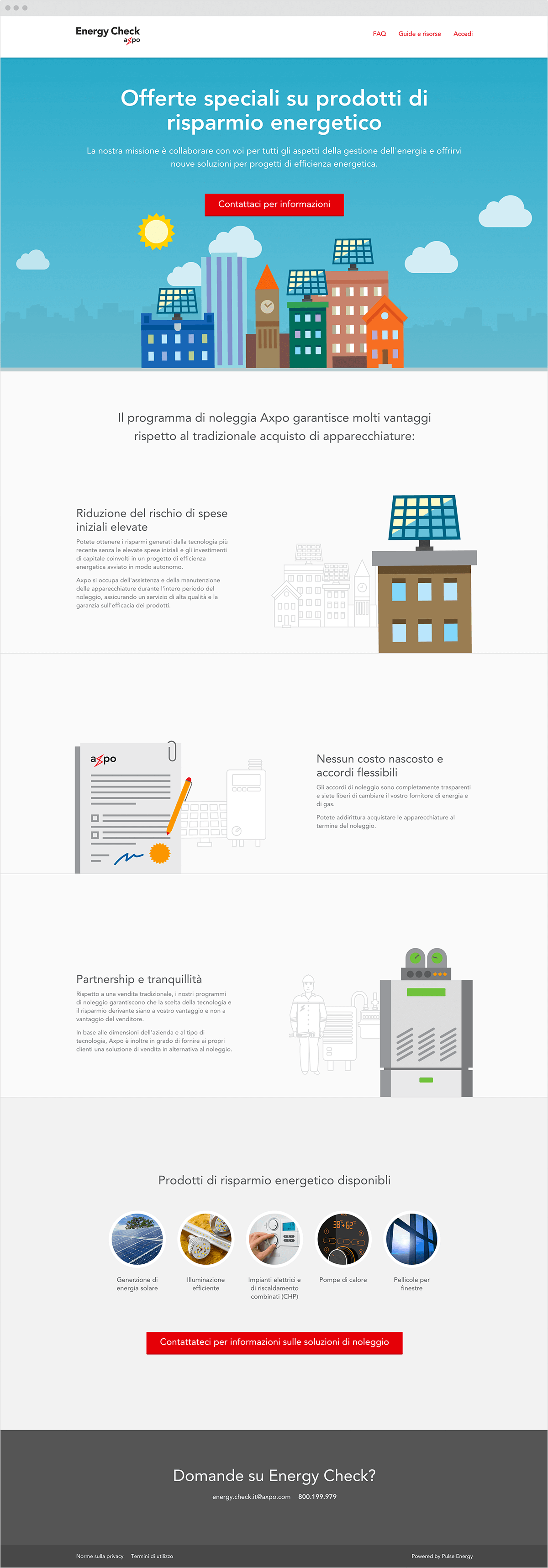 Axpo branded Energy Check
